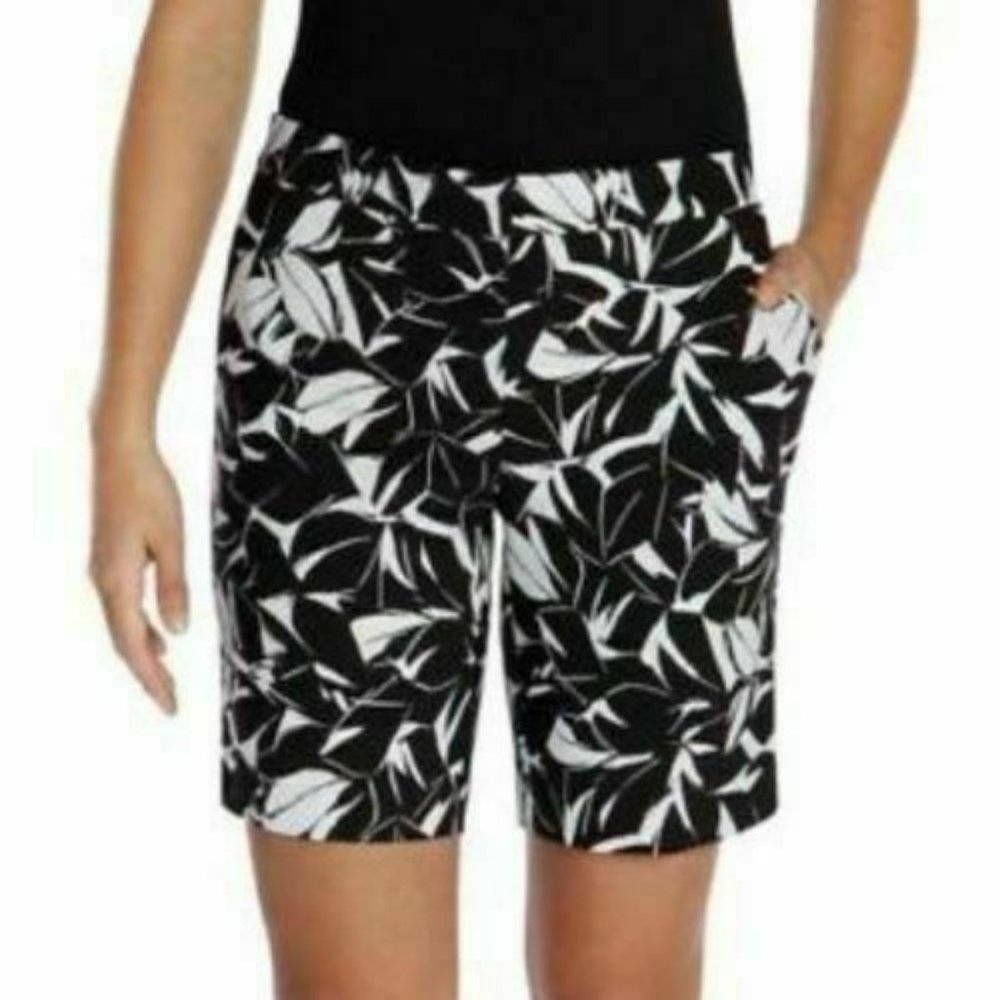Mario Serrani Womens Comfort Stretch Shorts